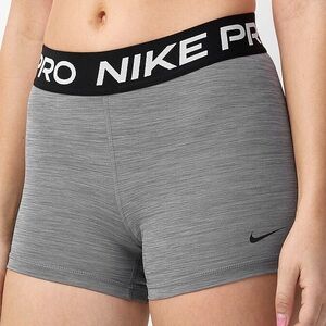 Nike Women's Gray Pro Shorts